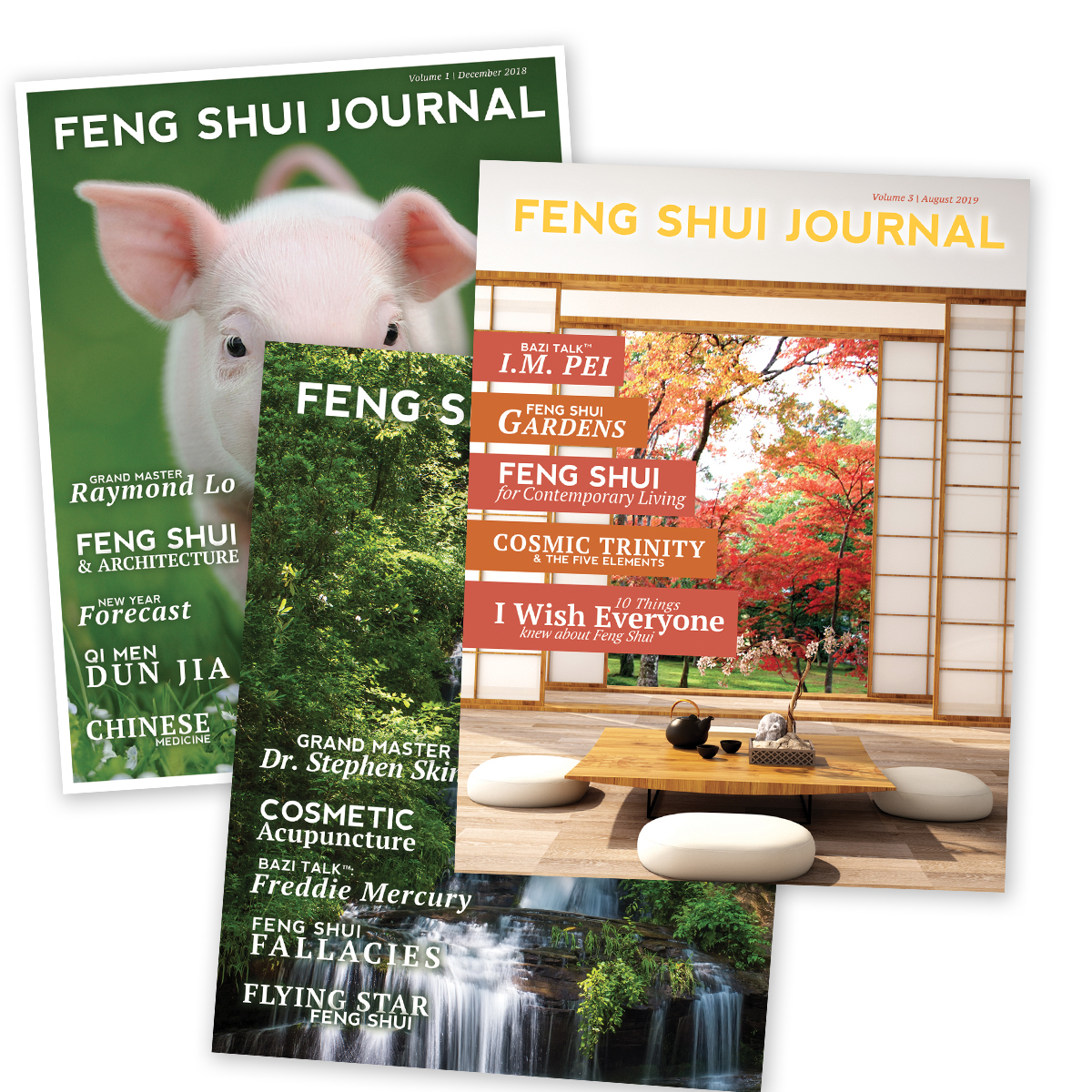 Feng Shui Journal – Vol 1-3 Bundle Pack – Feng Shui By Jen®